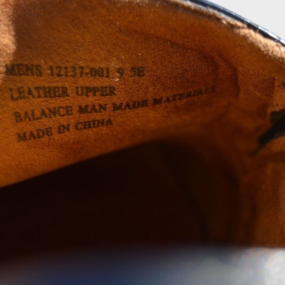 Florsheim Mens Black Leather Slip On Dress Loafers Shoe Size 9.5B - Picture 12 of 12